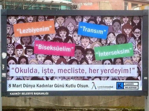 Haber | Kadıköy Belediyesi`nden homofobik kampanyaya yanıt